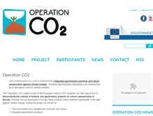 Tablet Screenshot of operationco2.com
